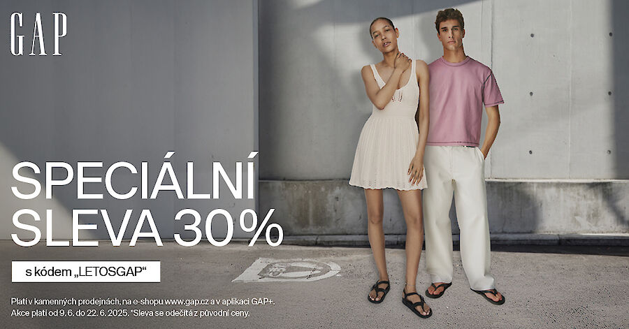 Special 30% discount on GAP merchandise