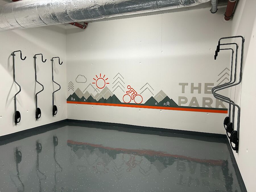 NEW BIKE ROOM IN BUILDING 6
