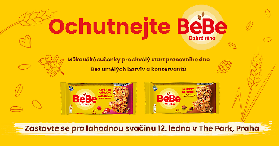 Ochutnávka BeBe Dobré ráno v The Park 2026