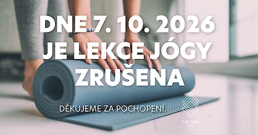 Yoga class on October 7, 2026 is cancelled!